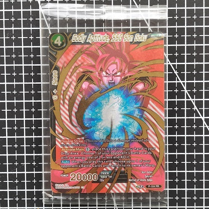 Godly Aptitude, SSG Son Goku P-164 PR sealed promo