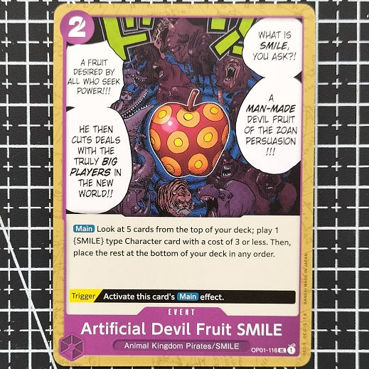 Artificial Devil Fruit SMILE OP01-116